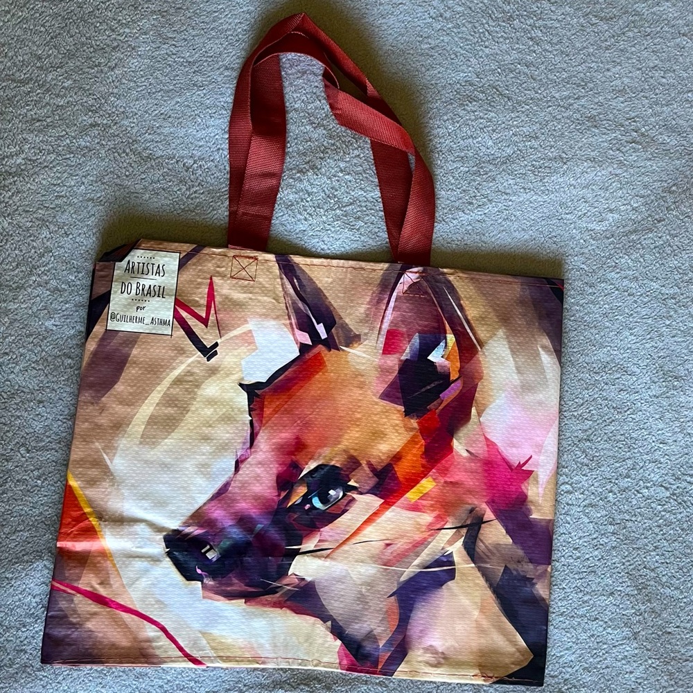NWOT Fox Ecobag Reusable Shopping Bag